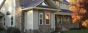 eige and Stone House in the Fall