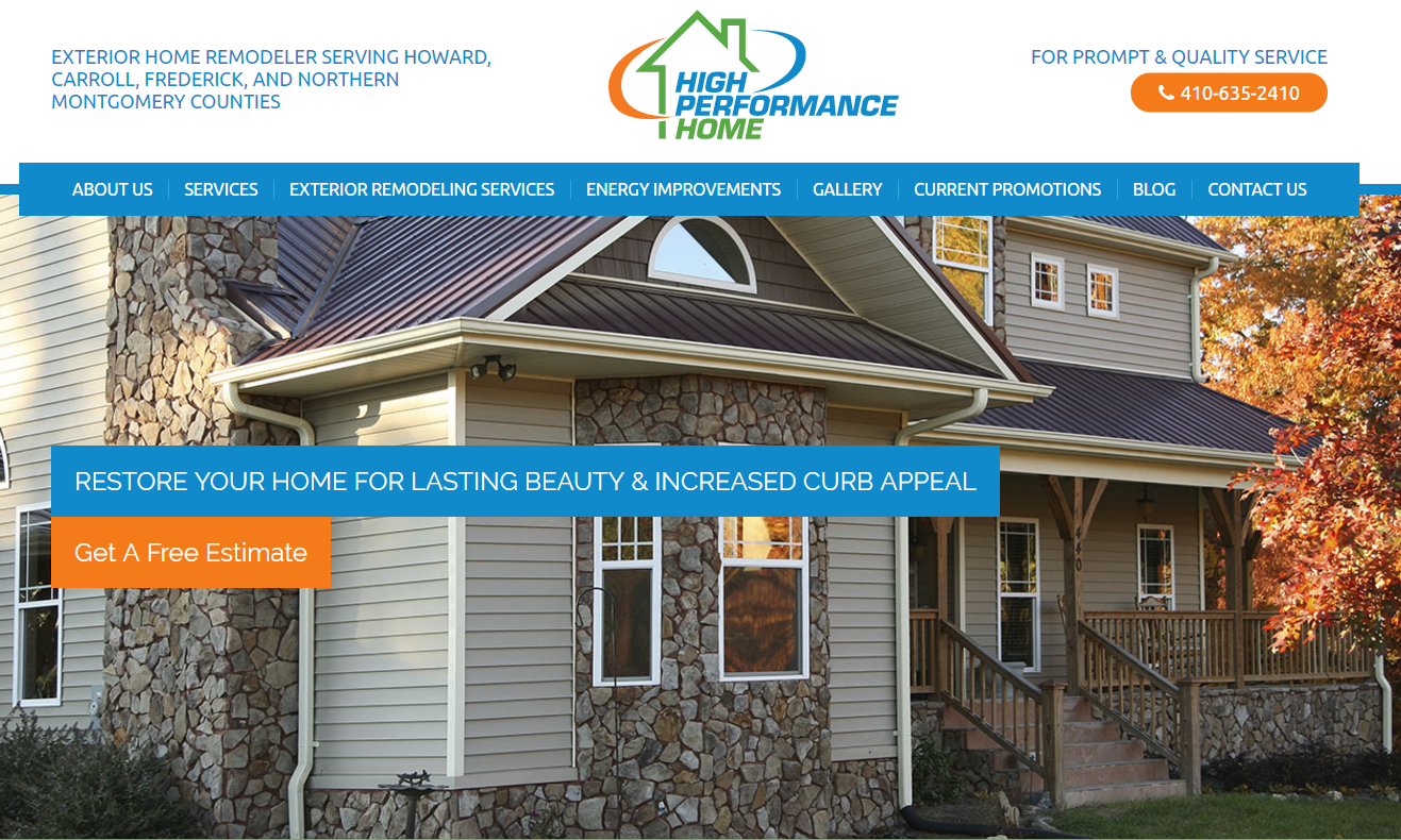 Exterior Home Remodeling Services In Howard County Md